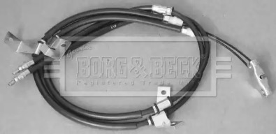 BORG & BECK bkb3755 -  Трос, стояночная тормозная система